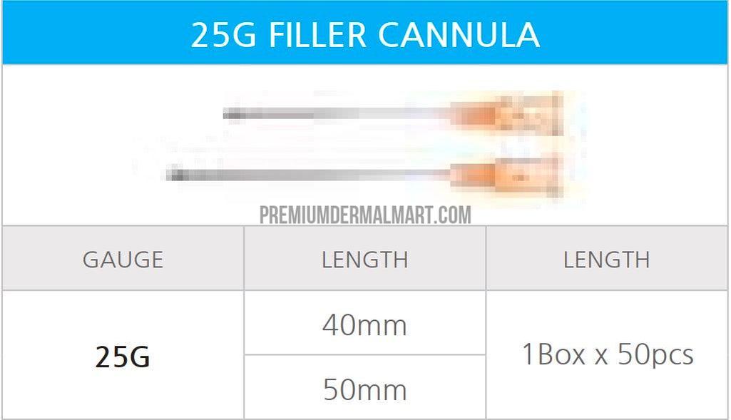 Allure Filler Cannula (Box of 50 pcs)