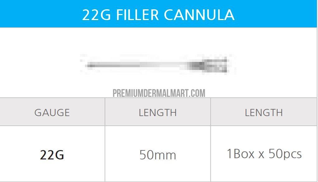 Allure Filler Cannula (Box of 50 pcs)