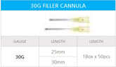 Allure Filler Cannula (Box of 50 pcs)-Premiumdermalmart.com