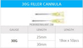 Allure Filler Cannula (Box of 50 pcs)