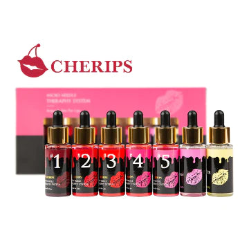 Cherips Micro Needling Therapy Systems (MTS) Ampule Set For Lips 7X30ml-Premiumdermalmart.com