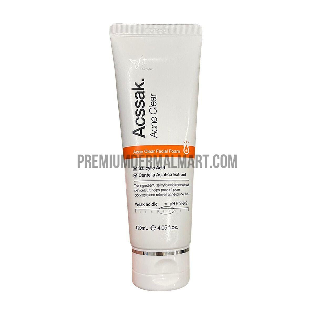 Dermagen Acssak Acne Clear Facial Foam 120mL