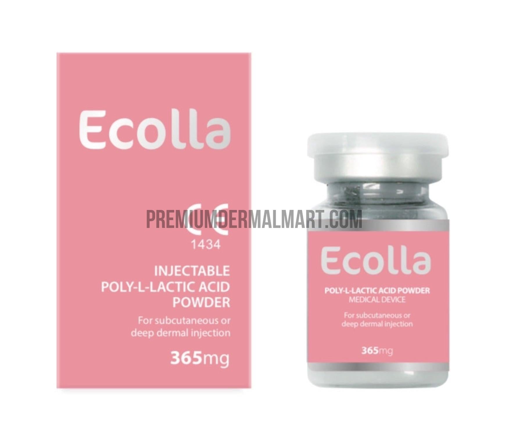 Ecolla PLLA Dermal Filler 365mg x 1vial