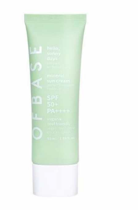 OFBASE હેલો સન્ની ડેઝ મિનરલ સન ક્રીમ 50 ml-Premiumdermalmart.com