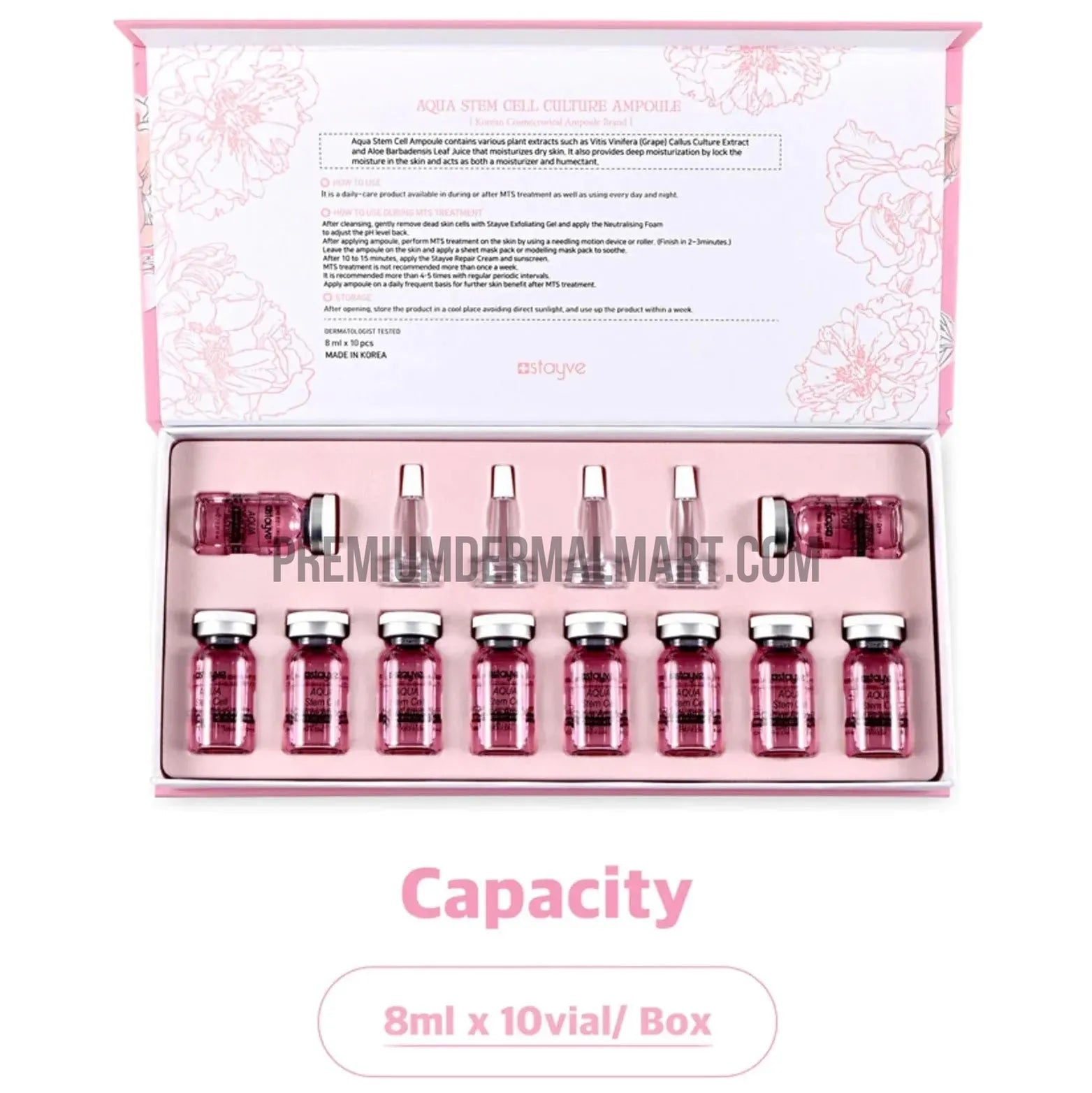 Stayve Aqua Stem Cell Culture Ampoule 10X8ml