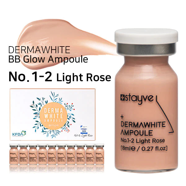 Stayve Dermawhite Ampoule NO. 1-2 Light Rose 10X8ml-Premiumdermalmart.com