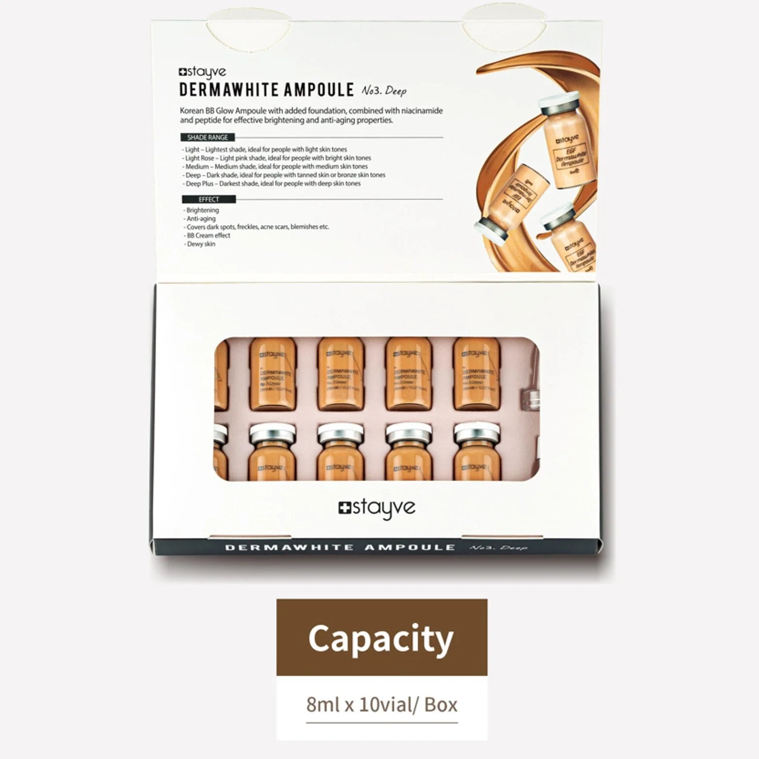 Stayve Dermawhite Ampoule NO. 3 Deep 10X8ml-Premiumdermalmart.com