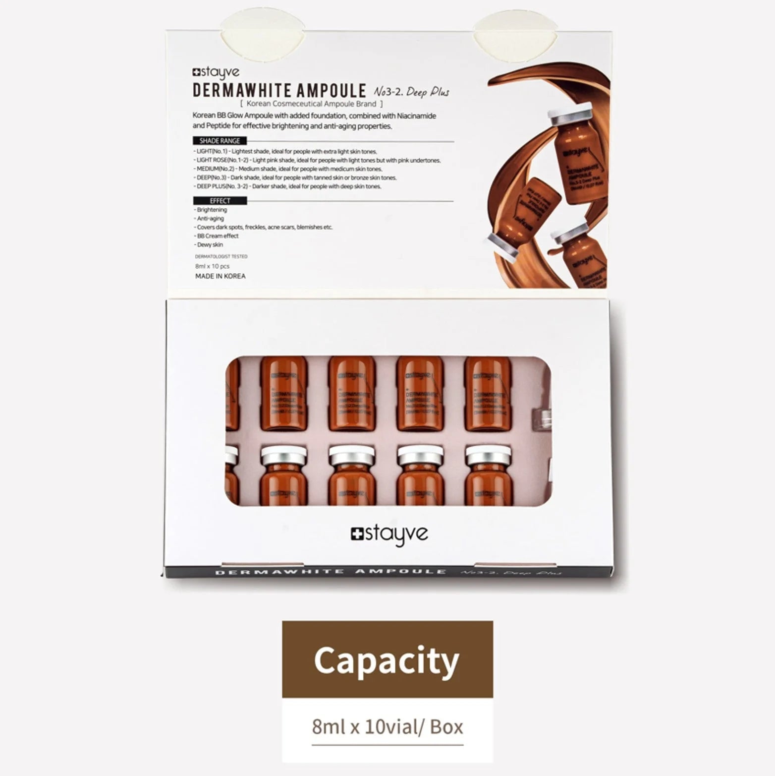 Stayve Dermawhite Ampoule NO. 3 Deep Plus 10X8ml-Premiumdermalmart.com