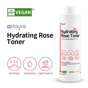 Stayve Hydrating Rose Toner (Eve Vegan) 1X290ml-Premiumdermalmart.com