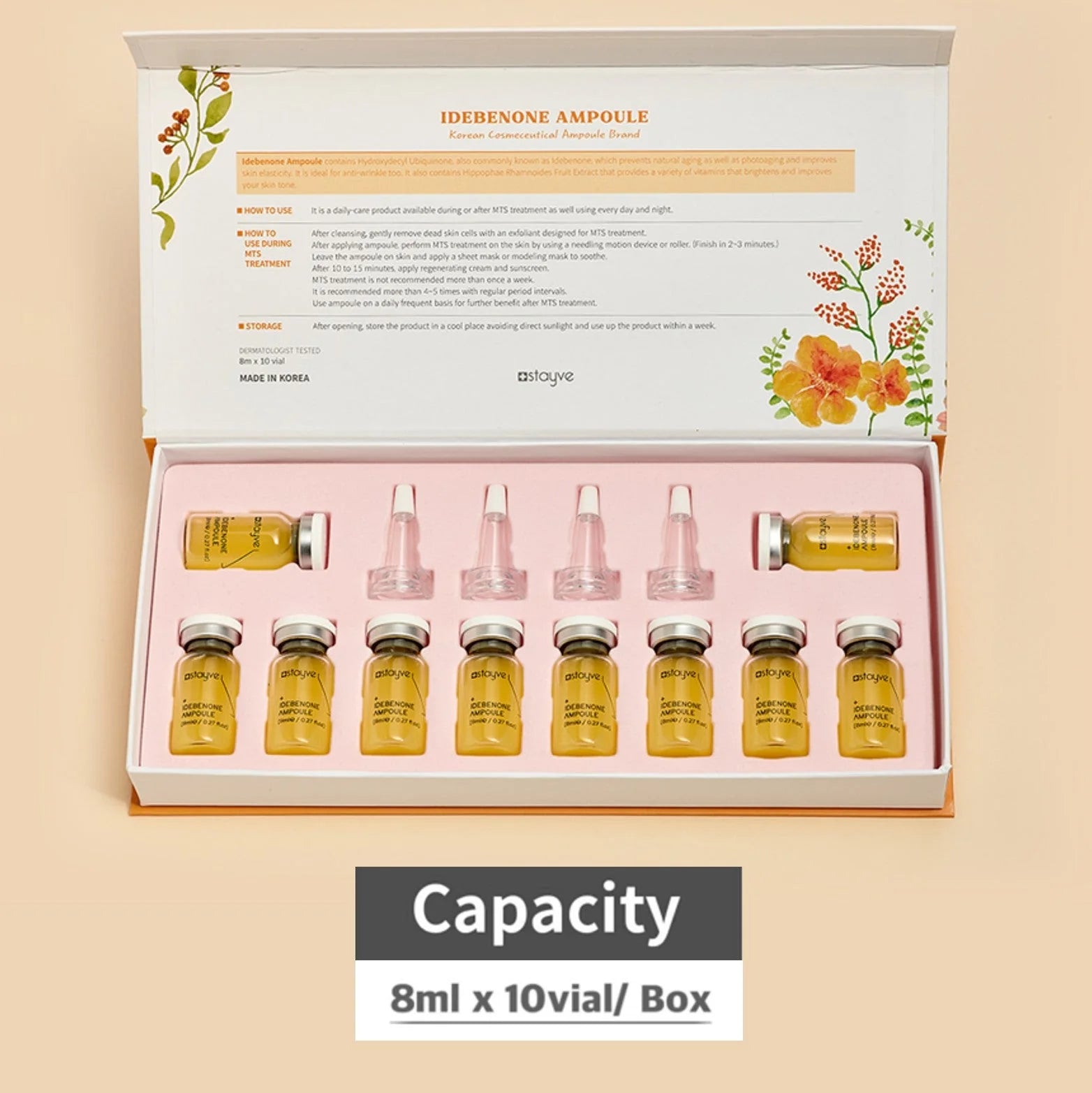 Stayve Idebenone Ampoule 10X8ml-Premiumdermalmart.com