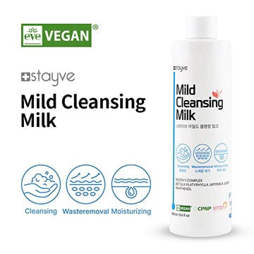 Stayve Mild Cleansing Milk (Eve Vegan) 1X290ml-Premiumdermalmart.com