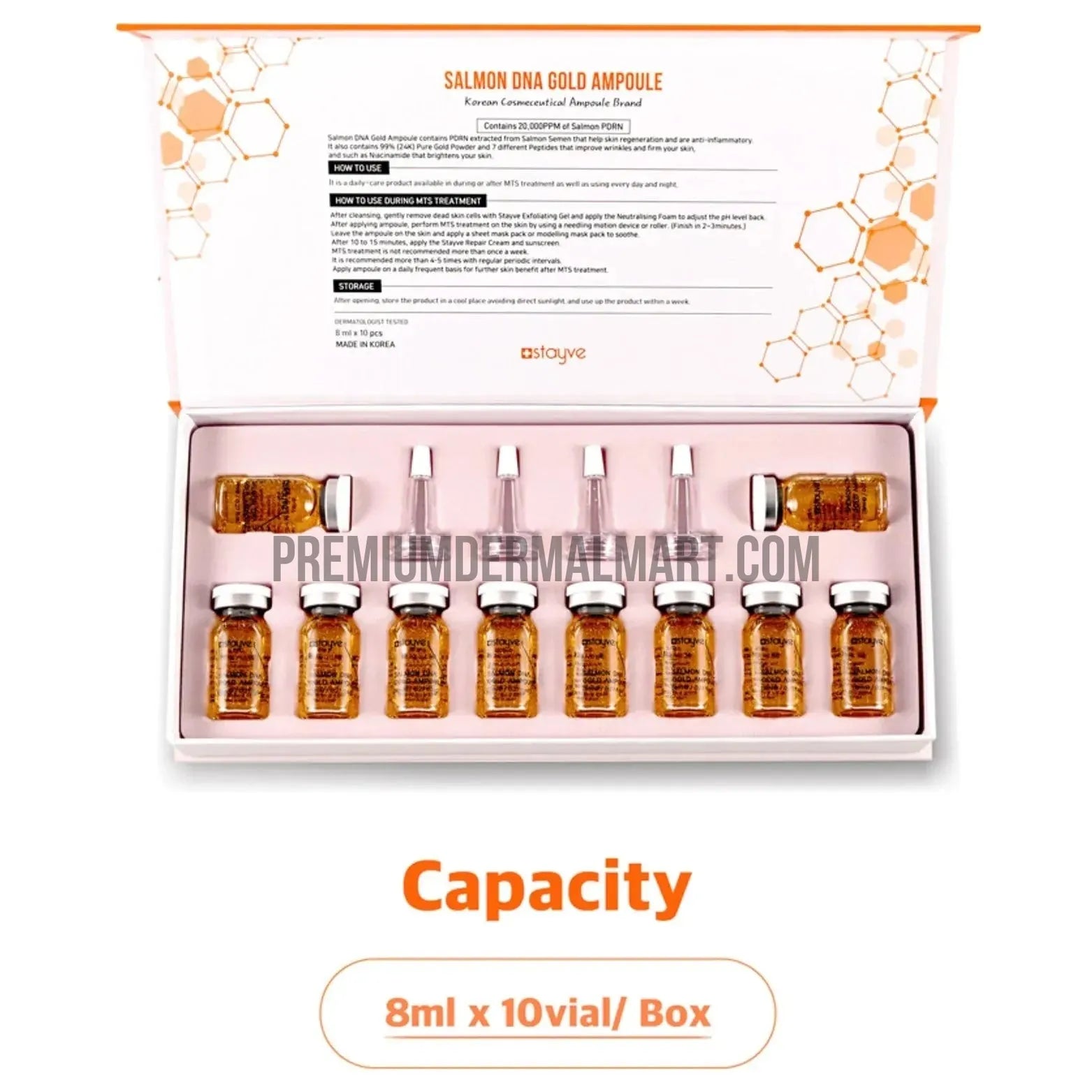 Stayve Salmon DNA Gold Ampoule 10X8ml