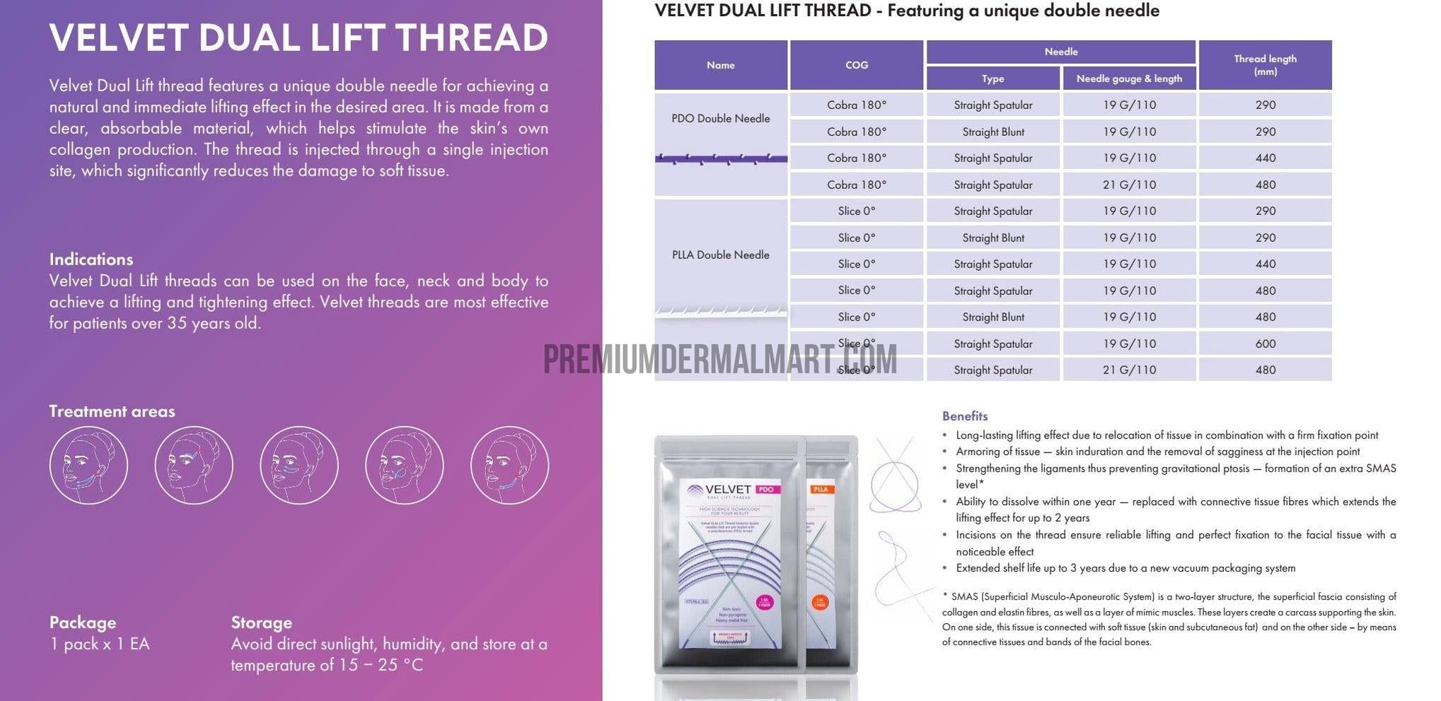 Velancia Lifting Threads (Per Pouch)