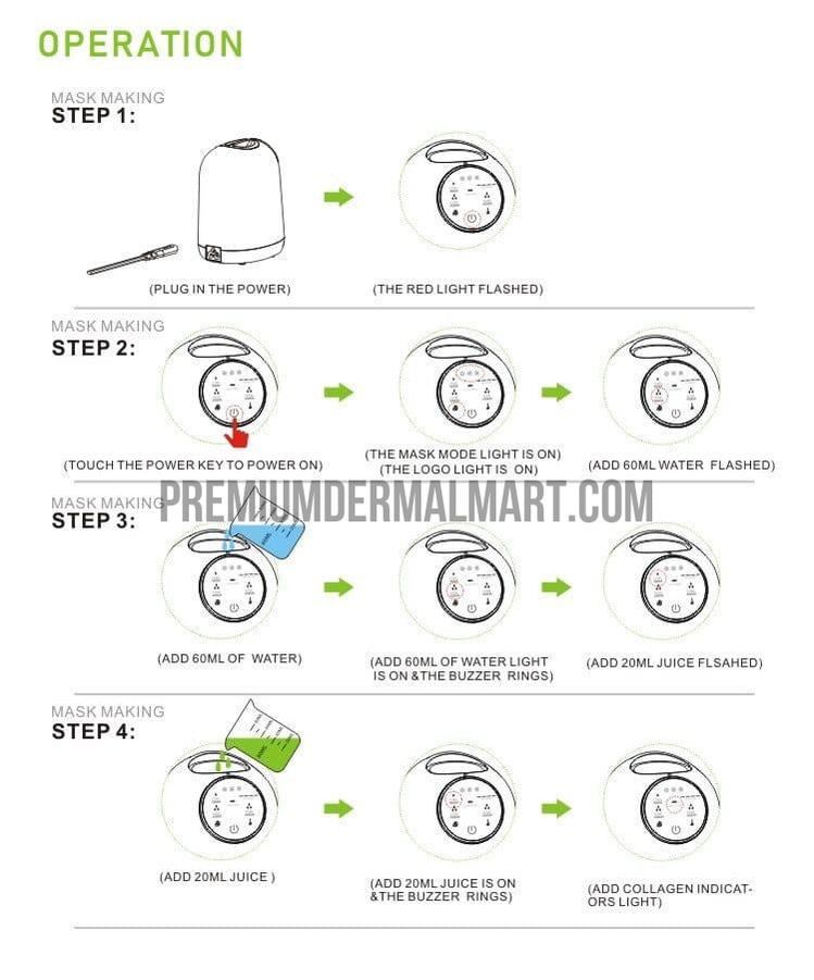 Automatic Fruit Facial Mask Maker