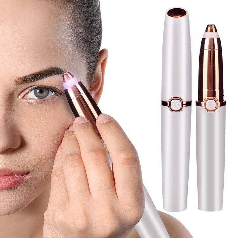Female Epilator New Electric Eyebrow Trimmer Makeup Painless Eyebrow Epilator Mini Portable Shaver Razor Facial Hair Remover - Premium Dermal Mart