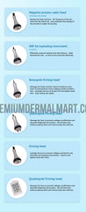 Portable 40k Cavitation fat burning body massager