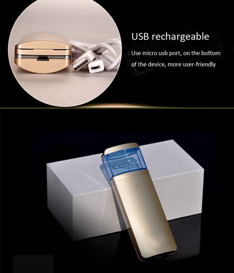 충전식 페이셜 모이스처라이저 스프레이 - Premium Dermal Mart