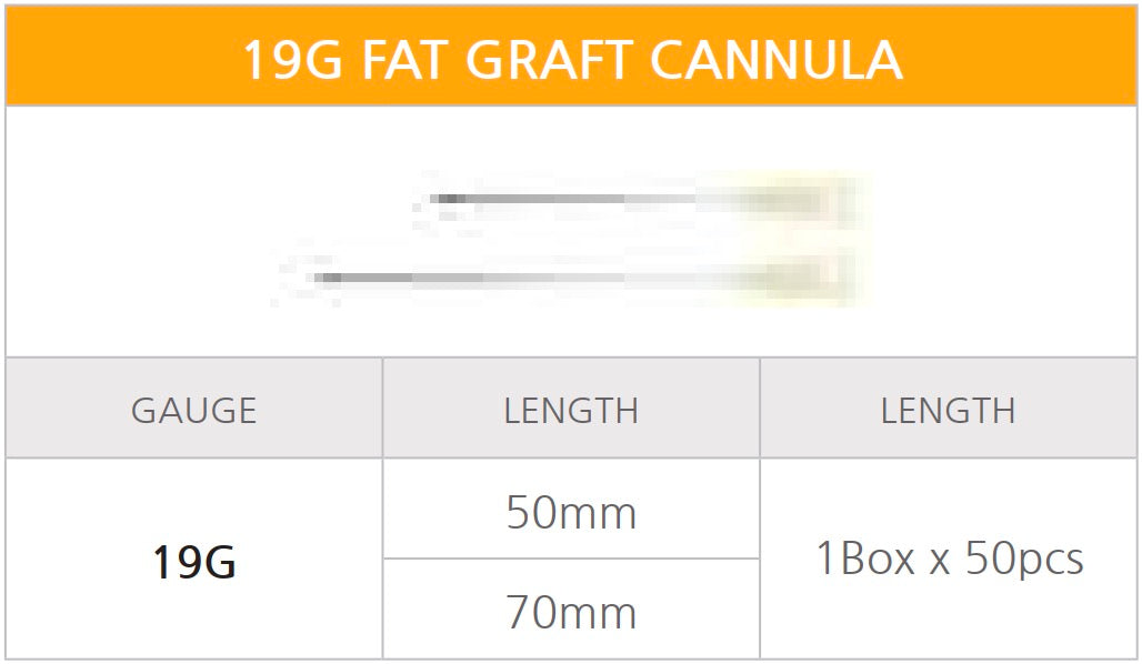 Allure Fat Graft Cannula (Box of 50 pcs)-Premiumdermalmart.com