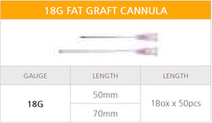 Allure Fat Graft Cannula (Box of 50 pcs)-Premiumdermalmart.com