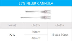 Allure Filler Cannula (Box of 50 pcs)-Premiumdermalmart.com