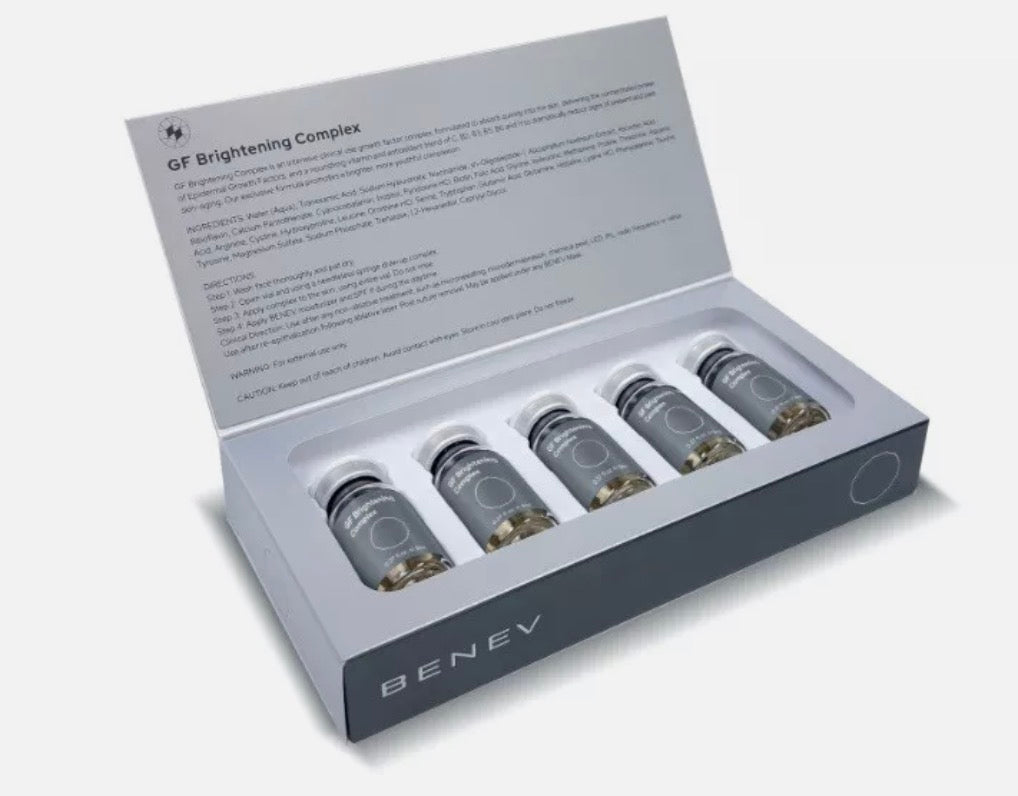 Benev -GF Brightening Complex 5 Vials / 8ml-Premiumdermalmart.com