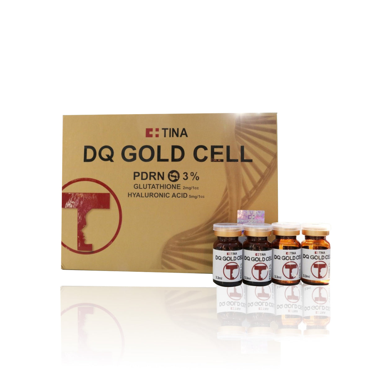 [C-MED] DQ-TINA Premium Gold Cell PDRN (Salmon DNA) 3%-Premiumdermalmart.com
