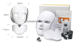 LS01 Máscara facial LED de terapia de fotóns de 7 cores
