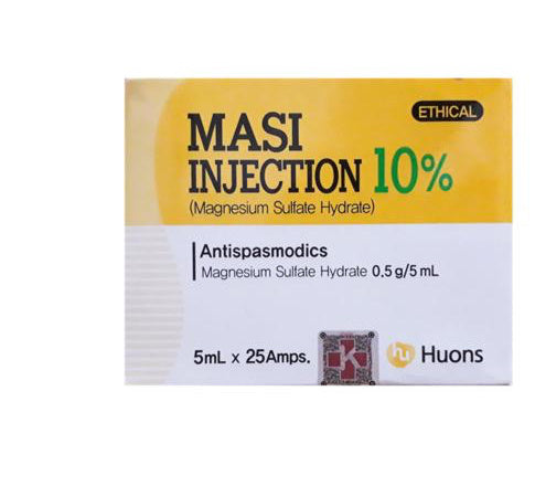 Masi Injection (Magnesium Sulphate Hydrate) - Premiumdermalmart.com