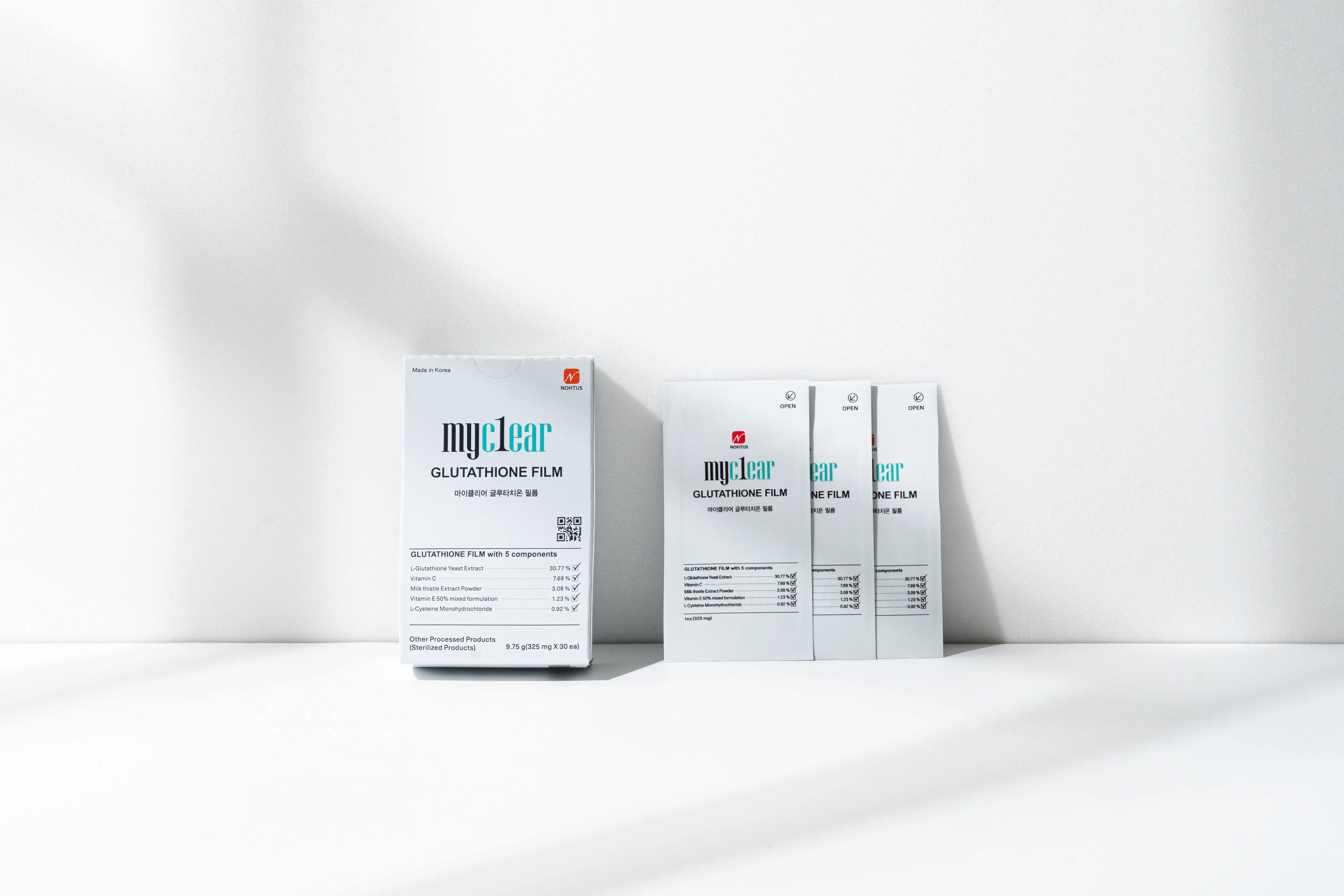 Myc1ear glutationo plėvelė (30 vnt)-Premiumdermalmart.com