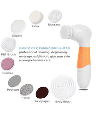 9-in-1 페이셜 모공 클리너 및 바디 마사지기 - Premium Dermal Mart