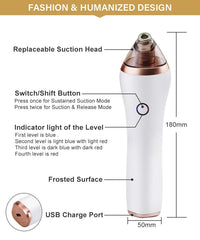 Mandwll llwch Blackhead Remover