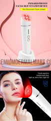Masaxe facial de terapia de luz vermella